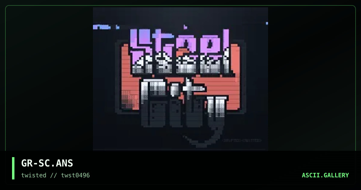 Steel City, by grifter 905, 1996