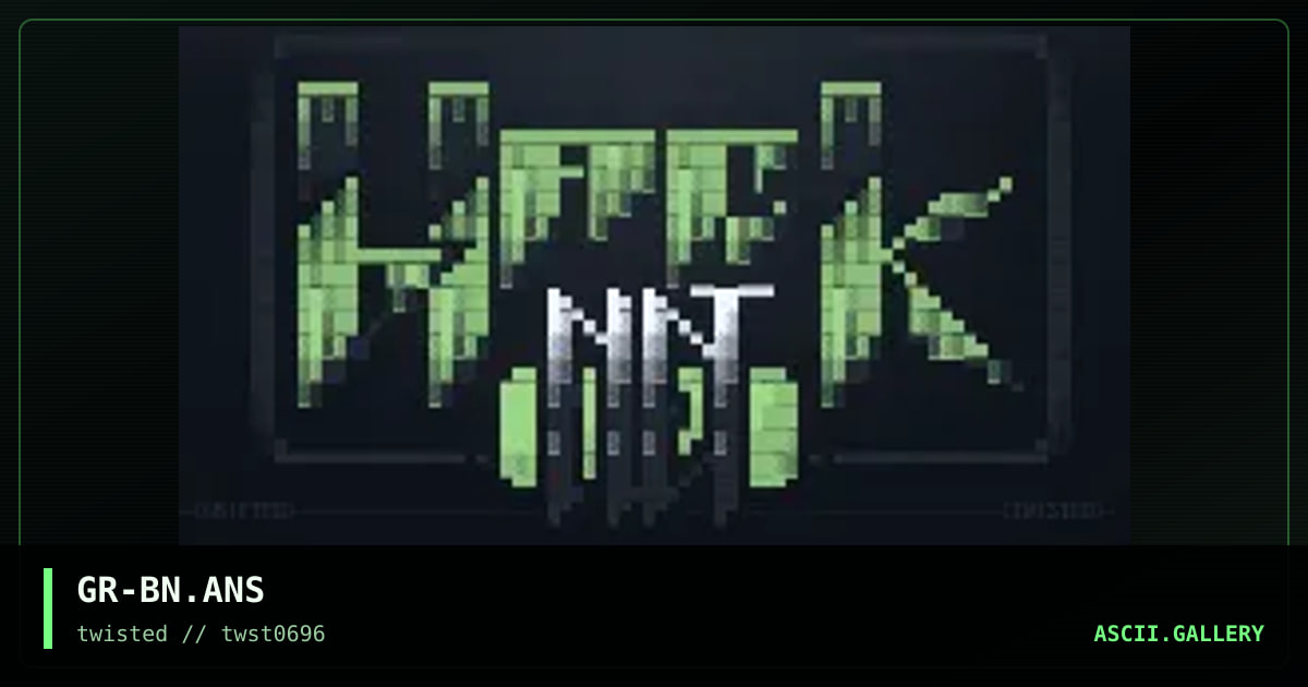 GR-BN.ANS, by grifter 905, 1996