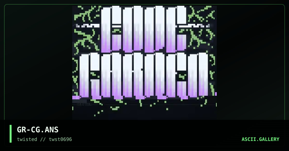 GR-CG.ANS, by grifter 905, 1996