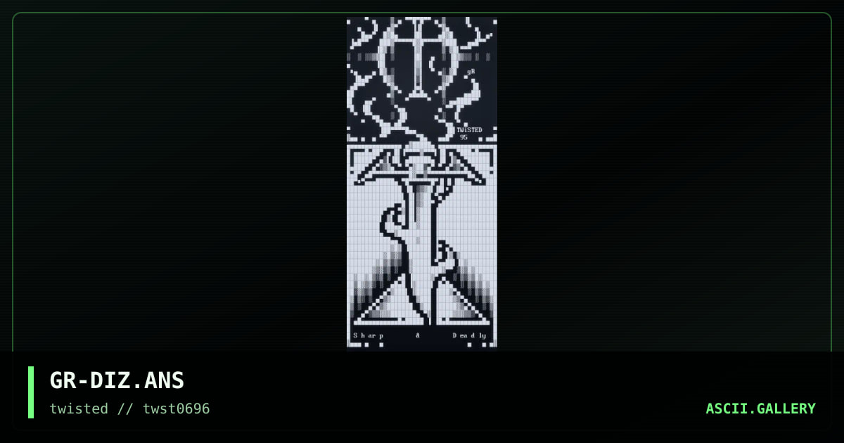 GR-DIZ.ANS, by grifter 905, 1996