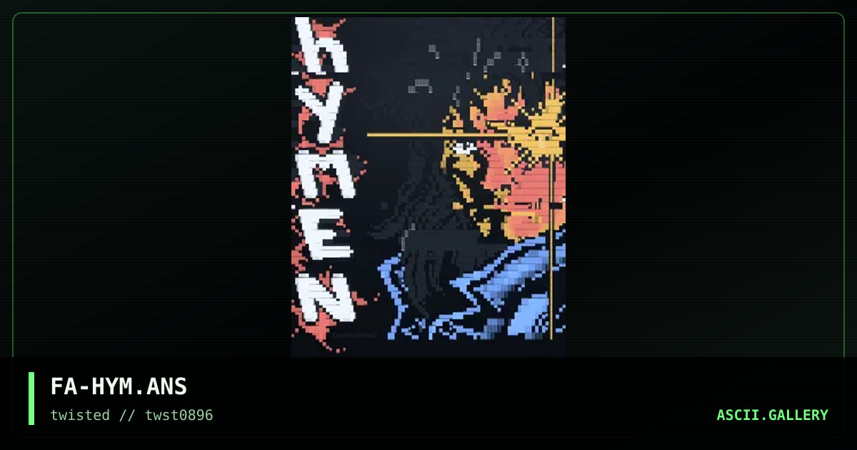 hymen, by fate, 1996