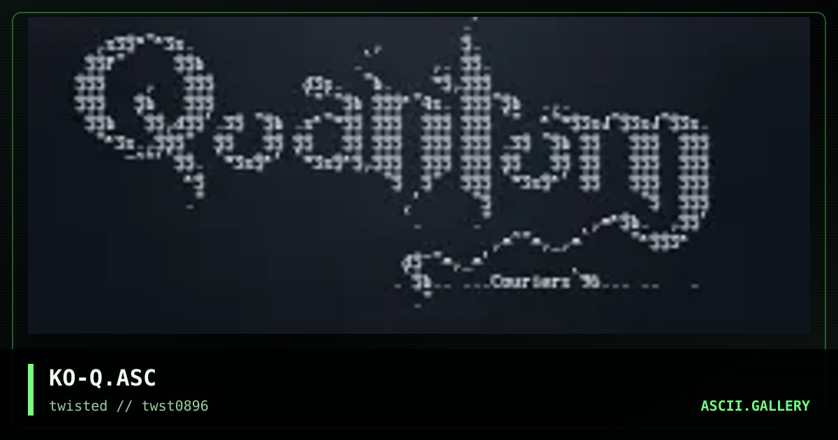 quantum, by koden, 1996
