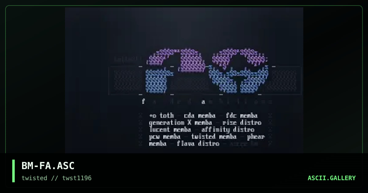 BM-FA.ASC, by bad mojo, 1996