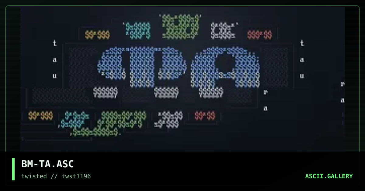 BM-TA.ASC, by bad mojo, 1996