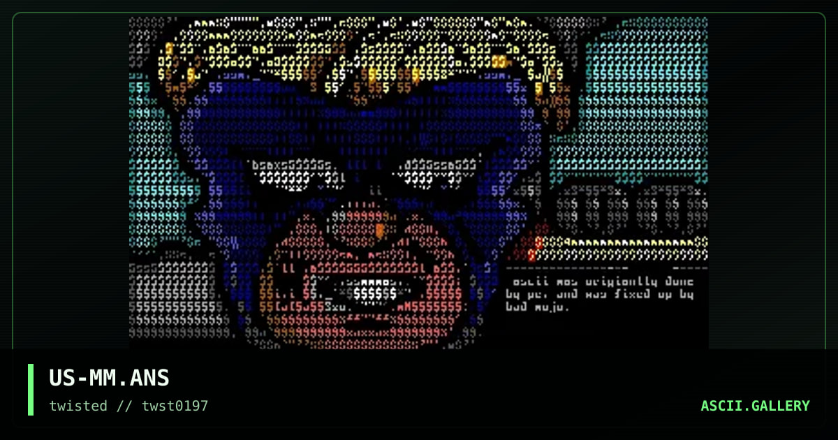 mm ascii, by bad mojo, putrid carcass, 1997