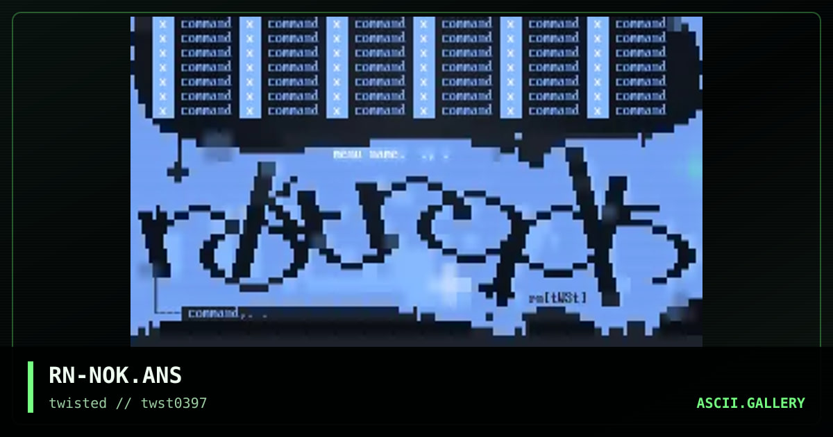 RN-NOK.ANS, by the ruiner, 1997