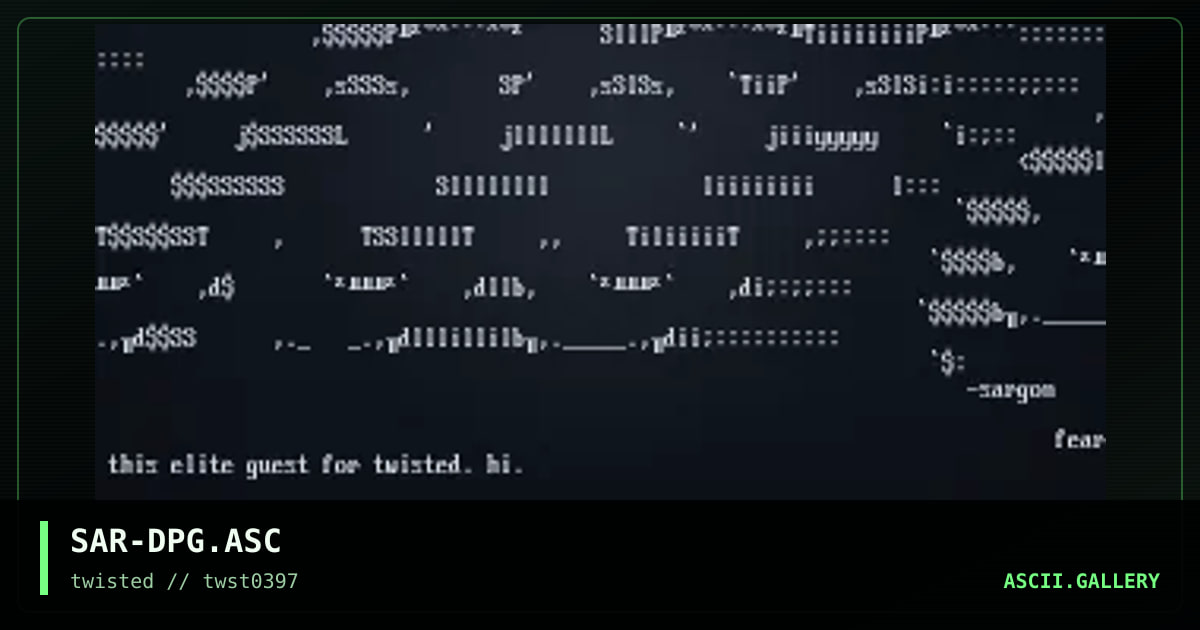 SAR-DPG.ASC, by sargon, 1997