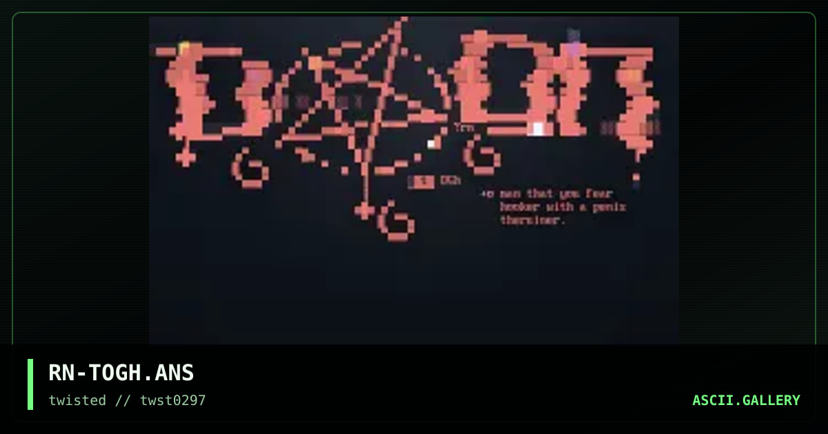 TOGH, by the ruiner, 1997