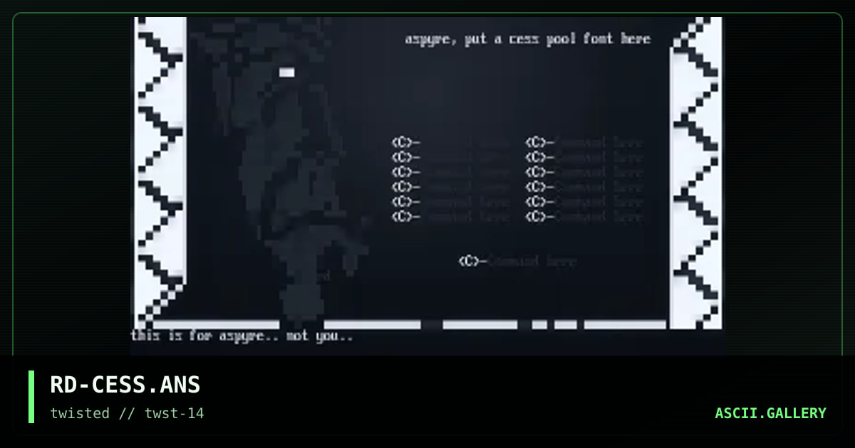 RD-CESS.ANS, by red death, 1997