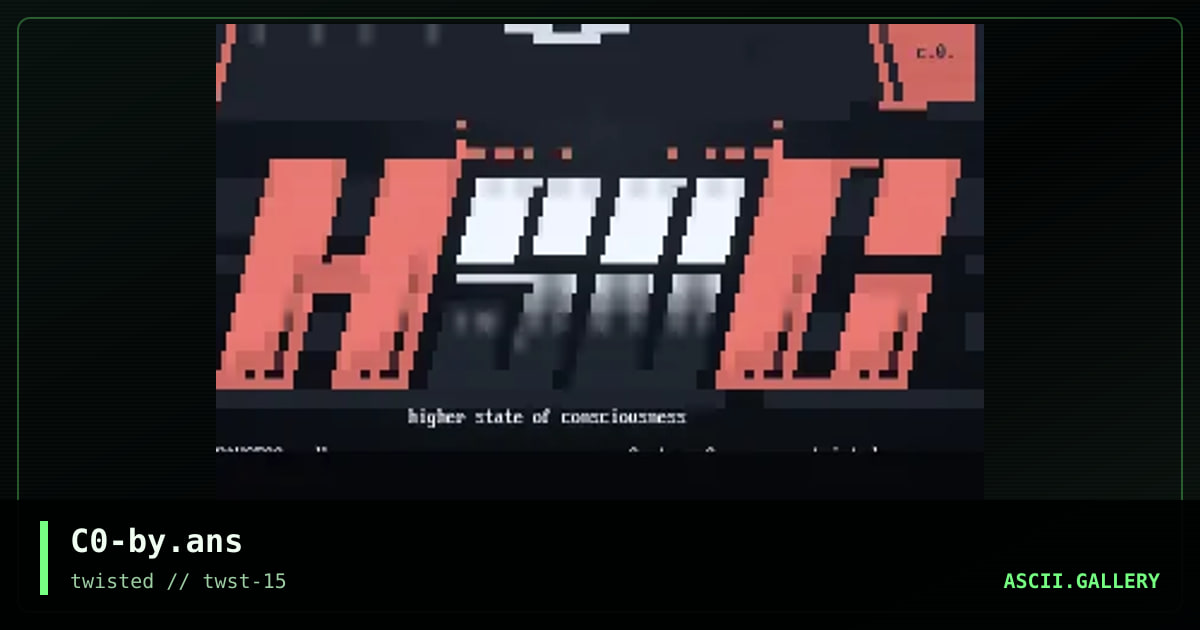 HSOC, by count zero, 1997