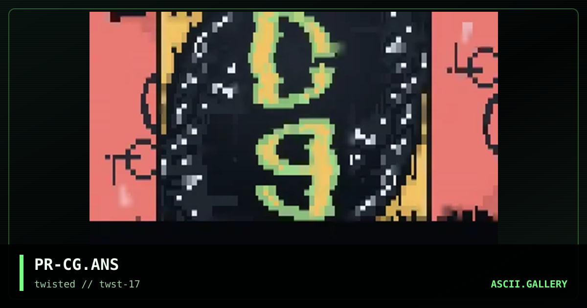 Code Garden, by propane, 1997