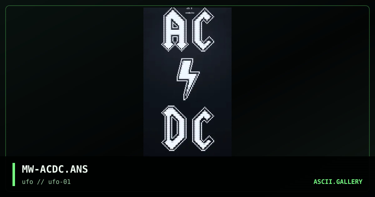 Ac / Dc Logo The Kings Of Rock!, by moonwalker, 1996
