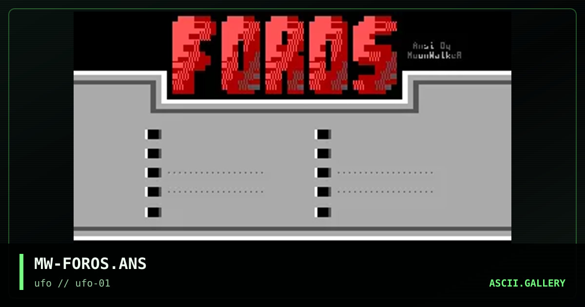 Annie FOROS MENU, by moonwalker, 1996