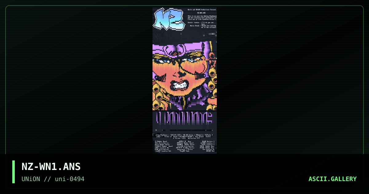 NZ-WN1.ANS, by nailz, 1994