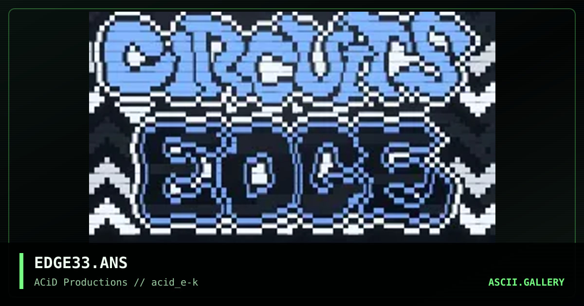 EDGE33.ANS, by jed, 1990