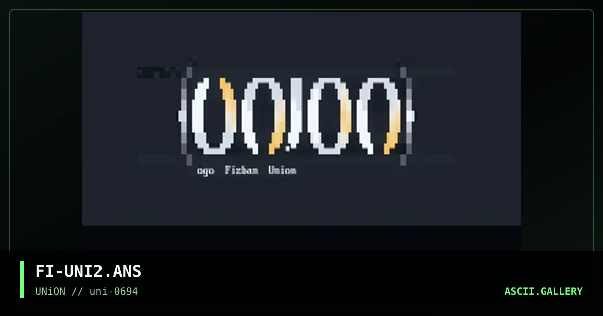 Union, by fizban, 1994