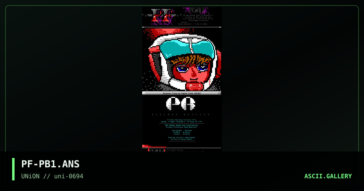 Pillbox Reality, by psycho fiend, 1994