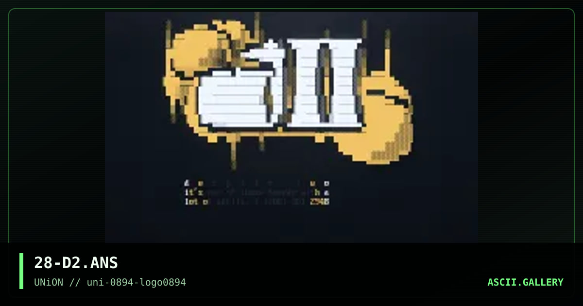 Despair 2, by number 28, 1994