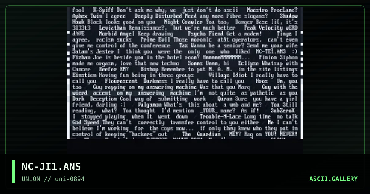 Jello Insanity, by neurotic, 1994