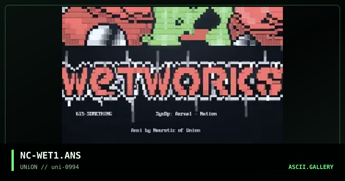 Wetworks, by neurotic, 1994