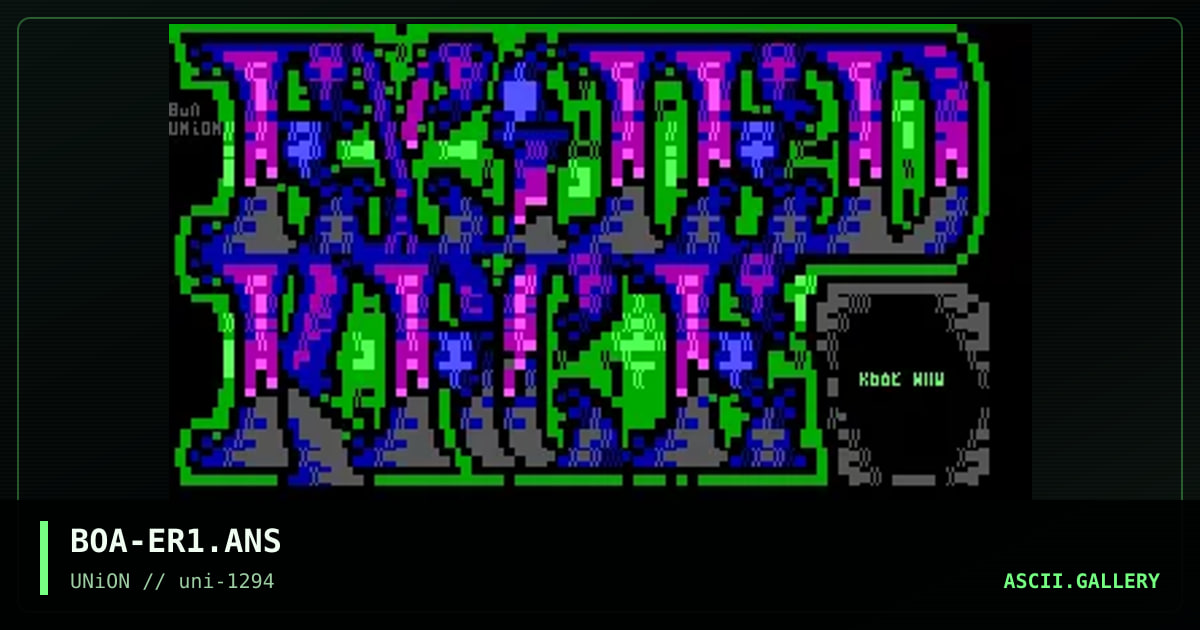 Exiled Race, by boa, 1994