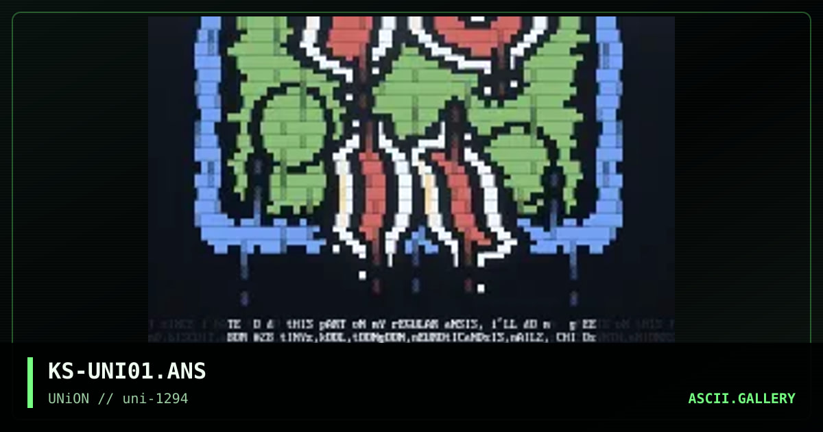 Union, by k-spiff, 1994