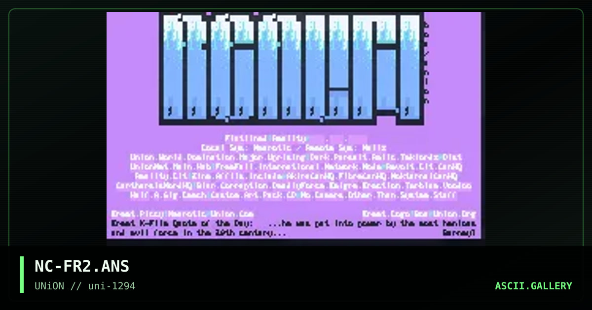 Flatlined Reality, by neurotic, 1994