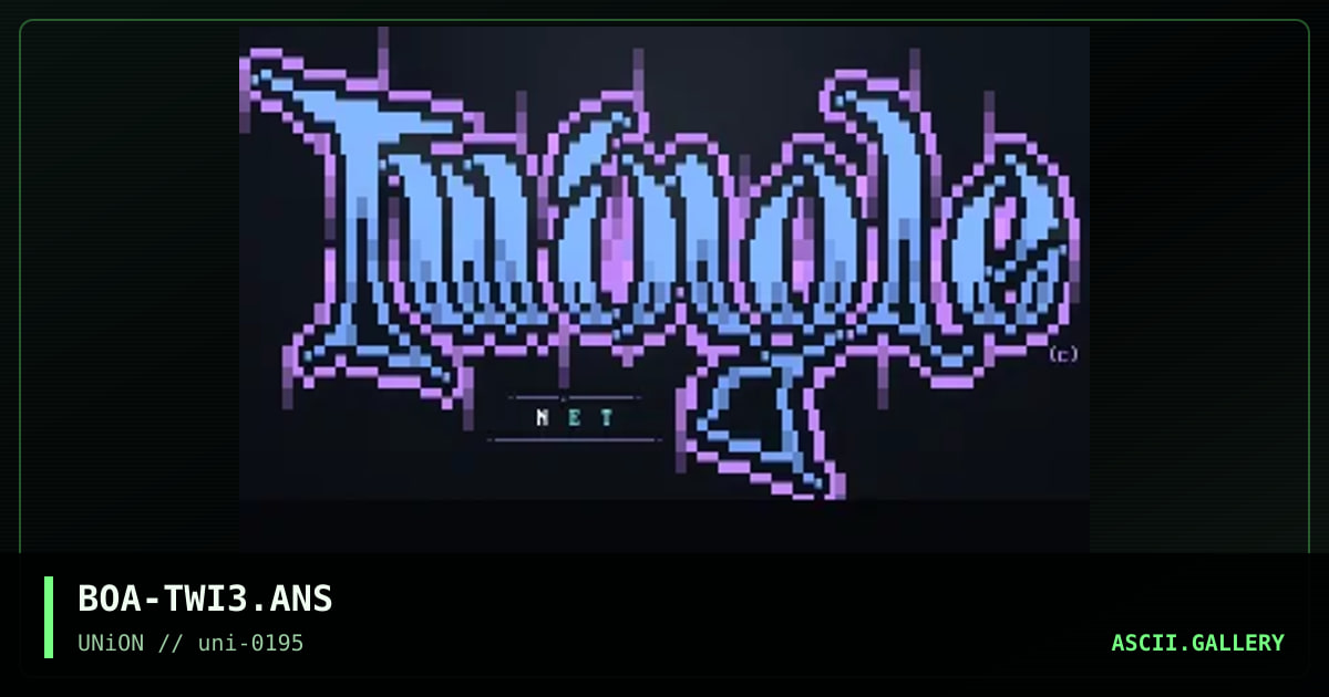 TwingleNet, by boa, 1995