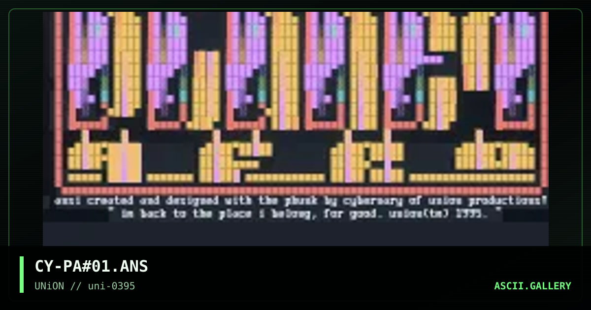 CY-PA#01.ANS, by cybernary, 1995