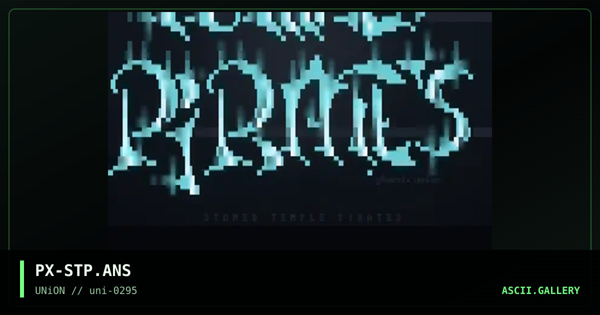 Stoned Temple Pirates, by phoenix, 1995