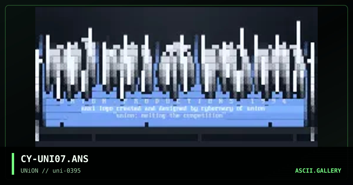 CY-UNI07.ANS, by cybernary, 1995