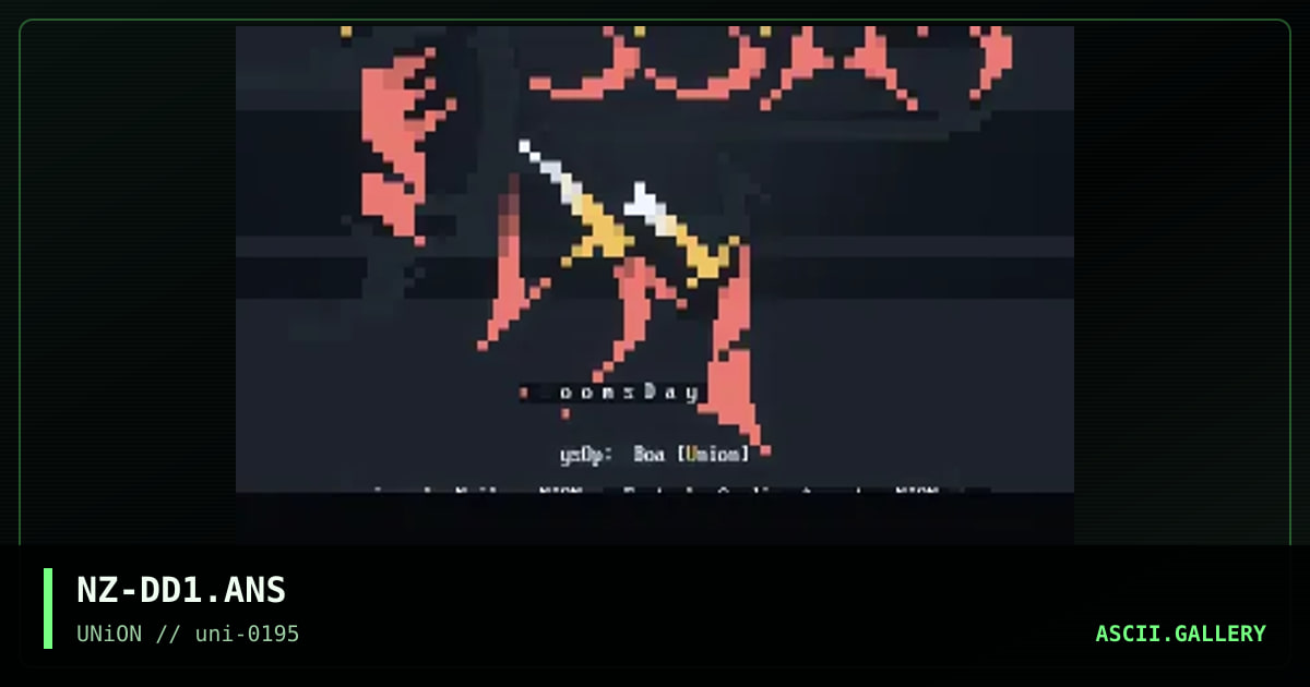 DoomsDay, by nailz, 1995