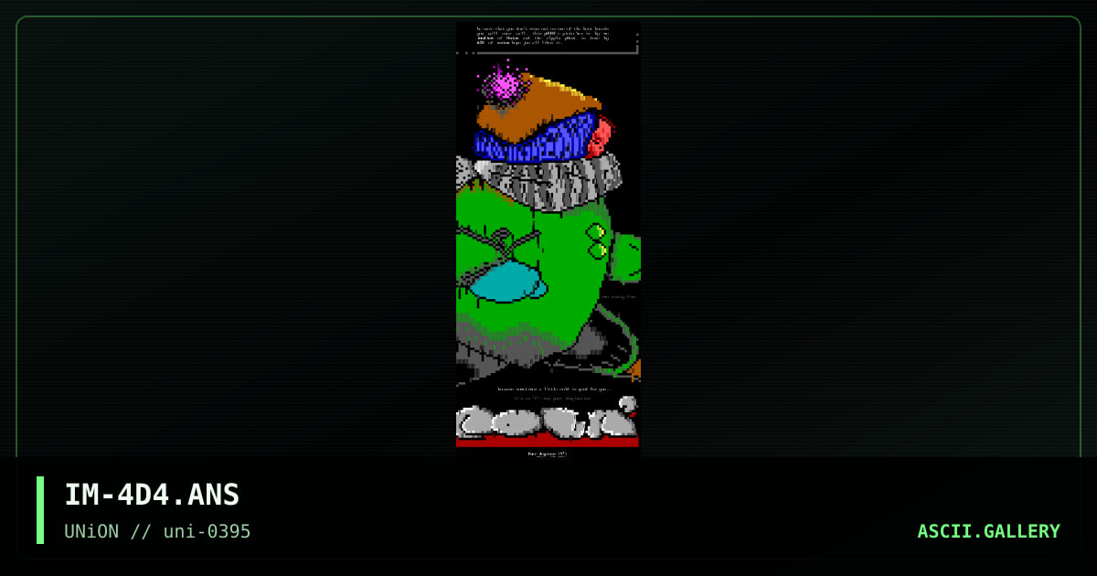 IM-4D4.ANS, by imodium, number 28, 1995