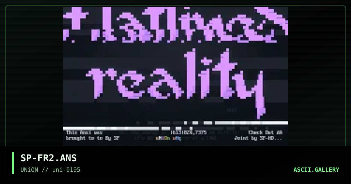 Flatlined Reality, by splint, 1995