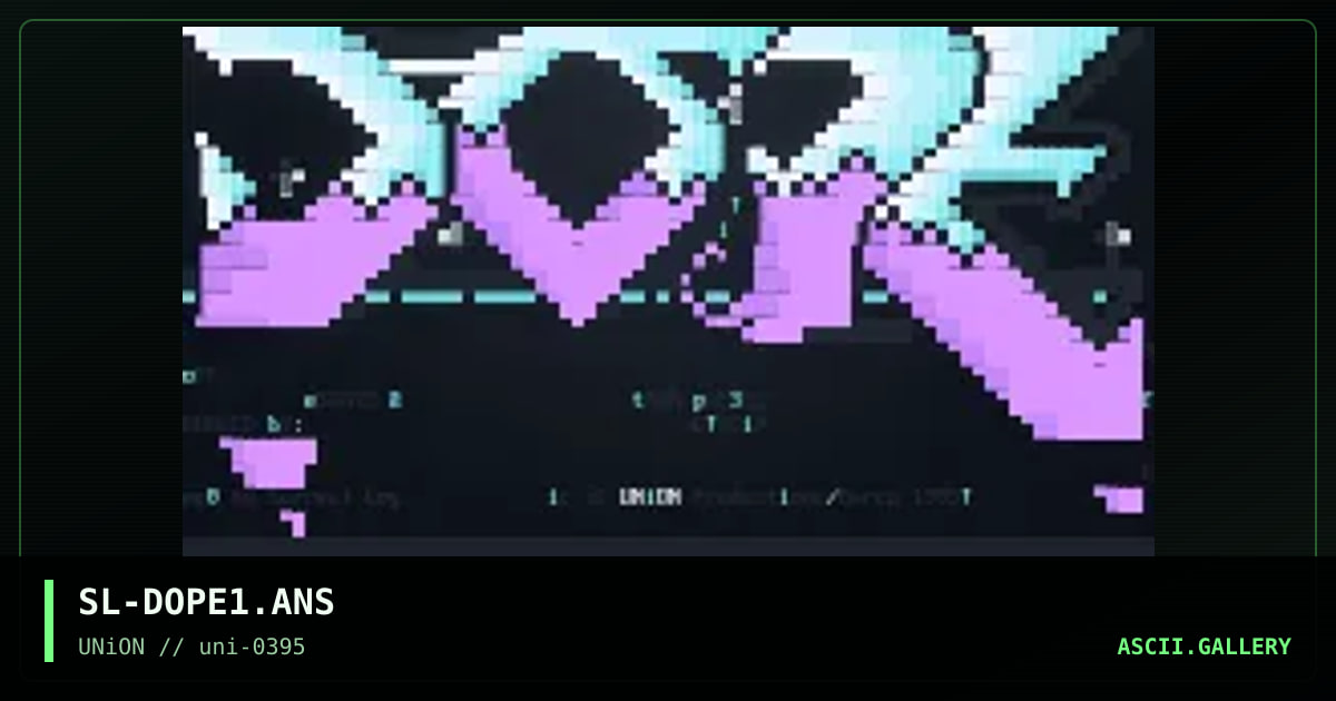 SL-DOPE1.ANS, by surreal logic, 1995