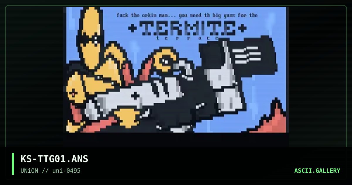 Termite Terrace, by k-spiff, 1995