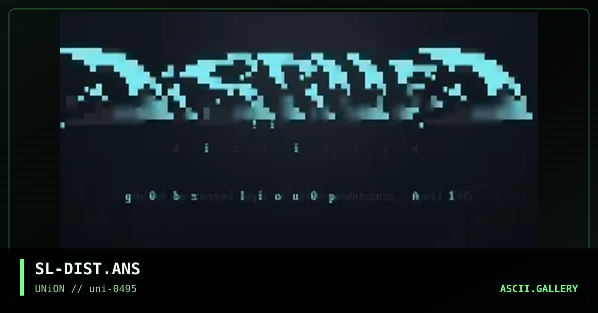 SL-DIST.ANS, by surreal logic, 1995