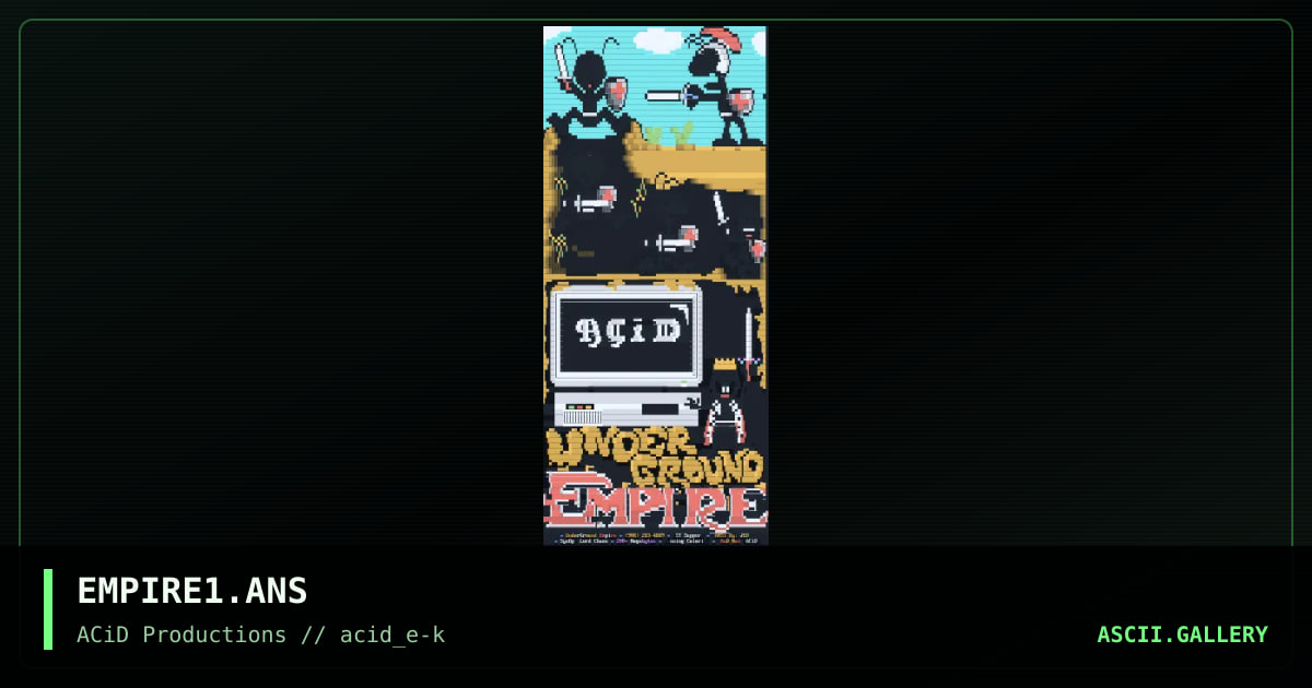 EMPIRE1.ANS, by jed, rad man, 1990