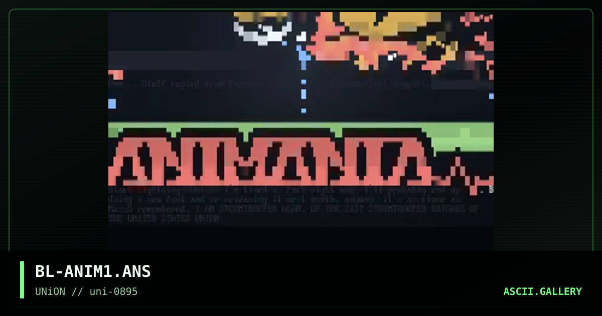 Animania, by black lightning, 1995