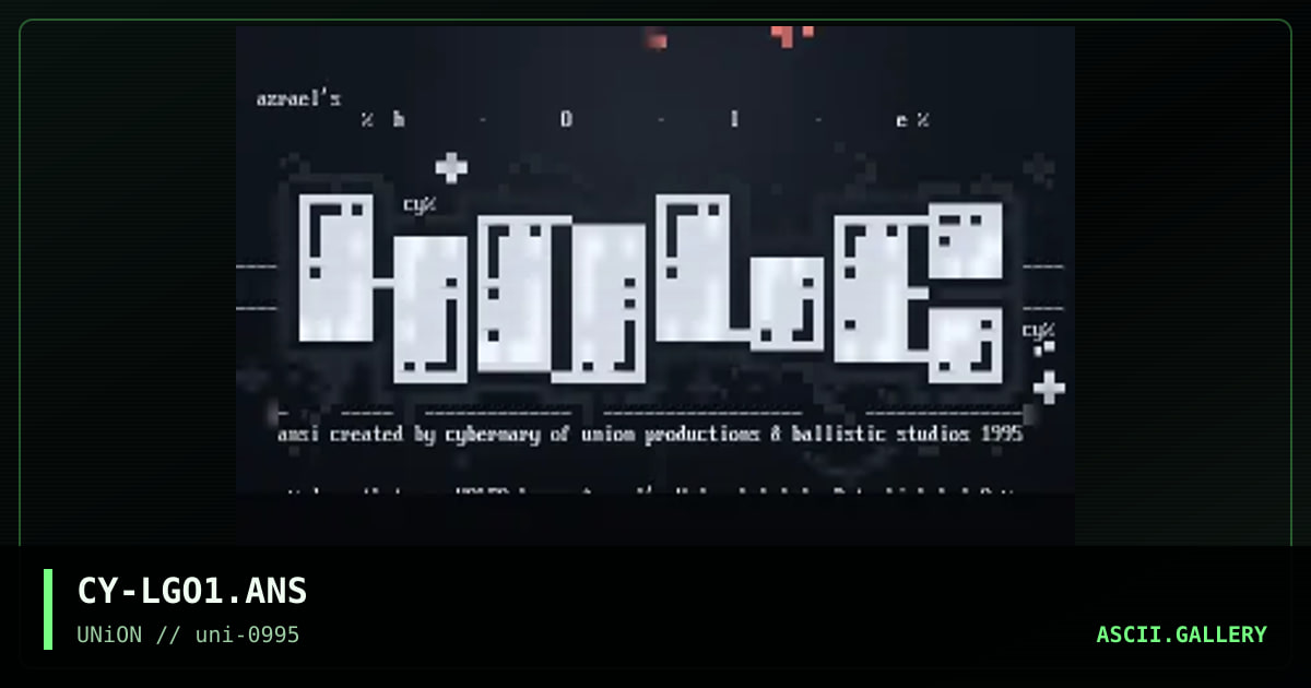 Logo Colly, by cybernary, 1995