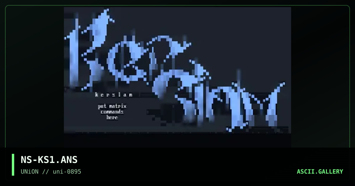 kERsLAM bITCHEZ!, by neurosis, 1995