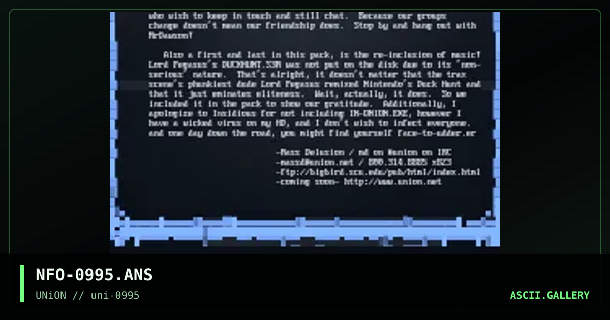 09/95 Information File, by number 28, 1995