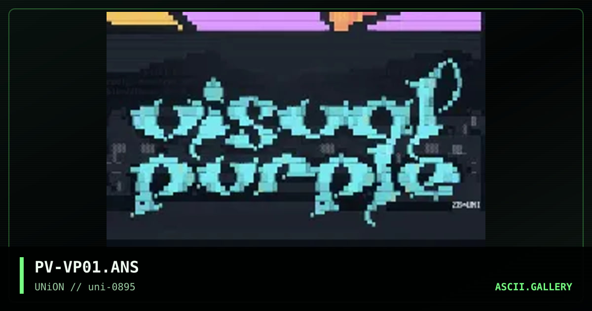 Visual Purple, by peak velocity, 1995