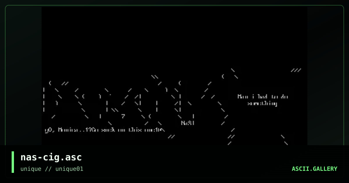 nas-cig.asc, by nasone, 1999