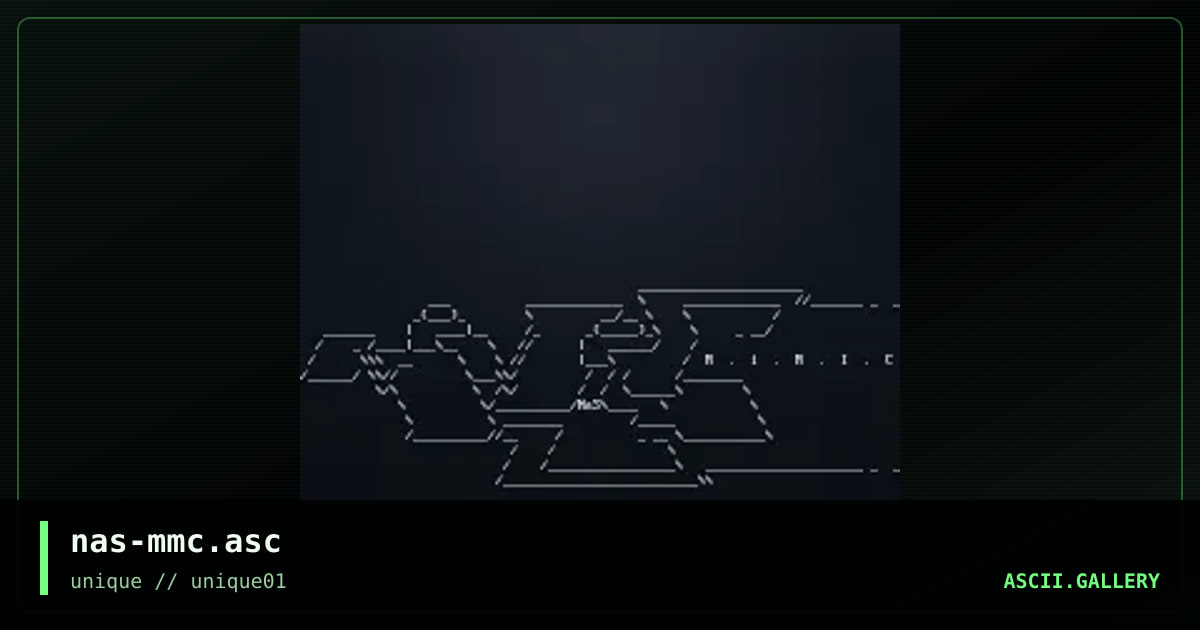 nas-mmc.asc, by nasone, 1999