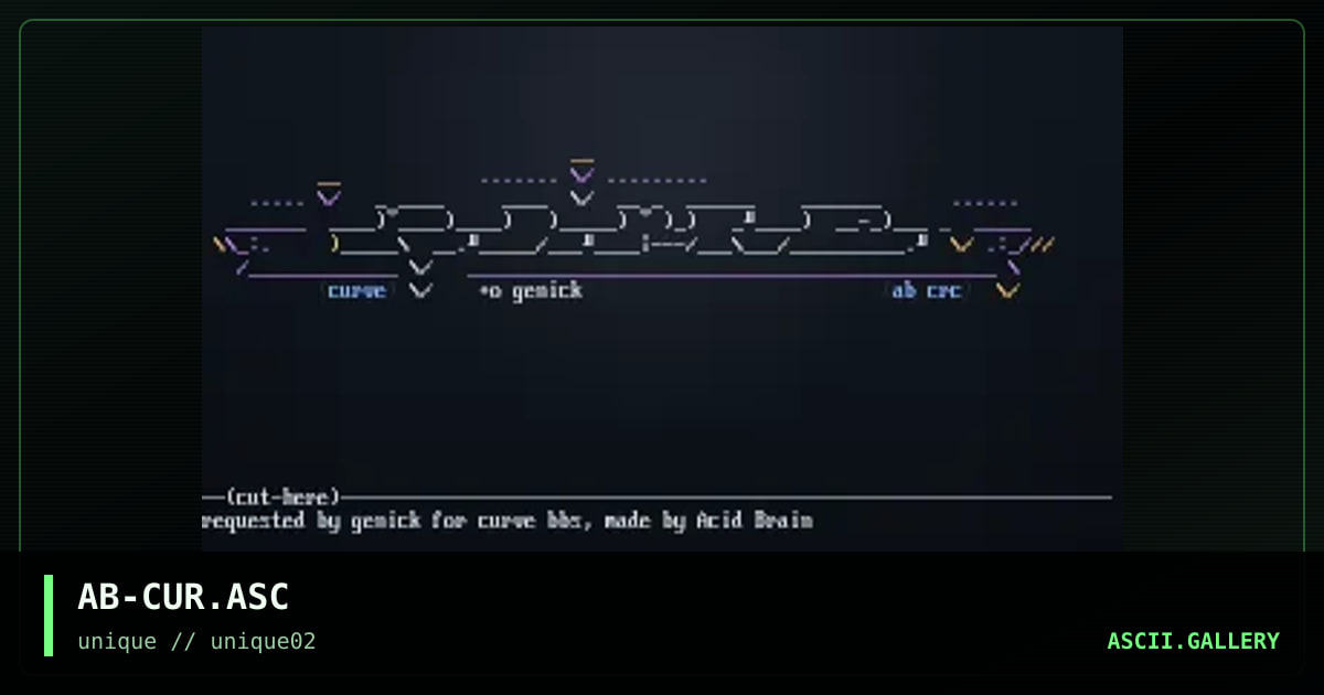 AB-CUR.ASC, by acid brain, 1999