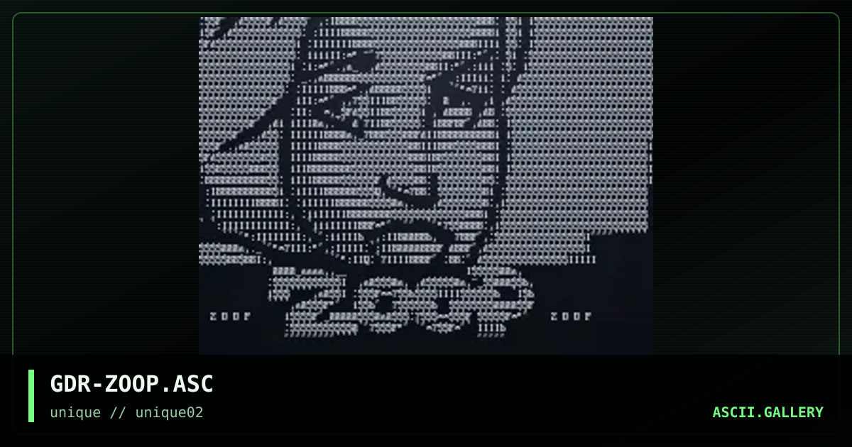 GDR-ZOOP.ASC, by gravedancer, 1999