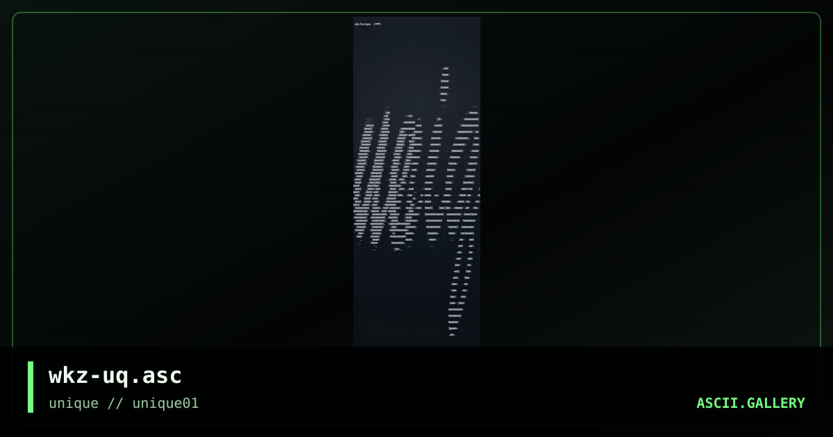 wkz-uq.asc, by wackie, 1999