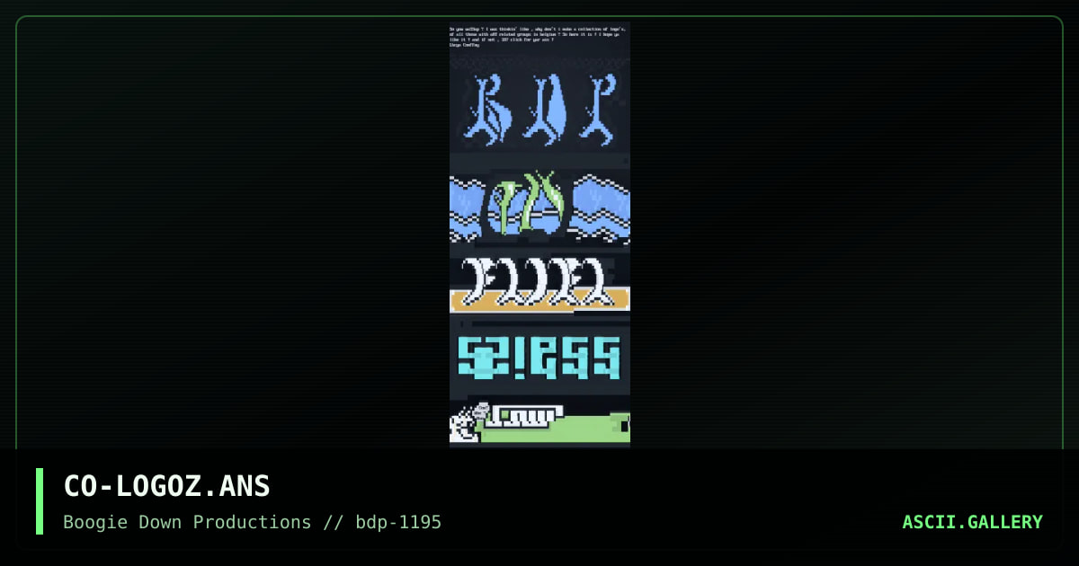 Logoz, by coeffey, 1995