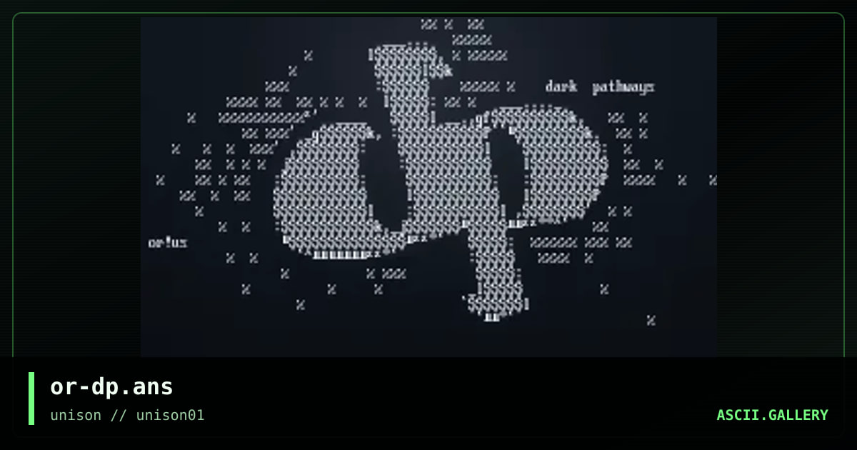 or-dp.ans, by ohred, 1997